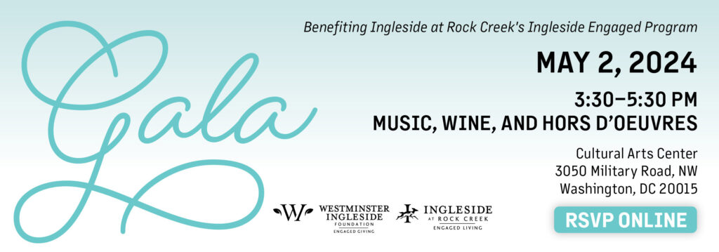 Save the Date for 2024 Ingleside at Rock Creek Gala