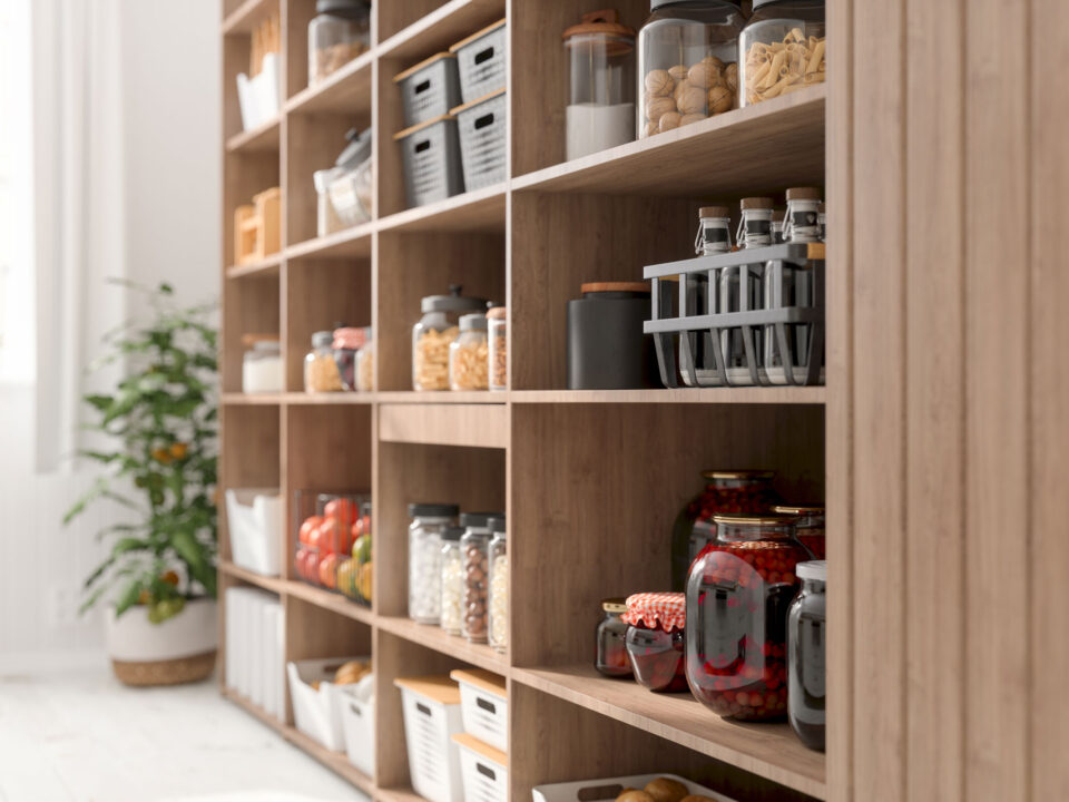 Organized pantry