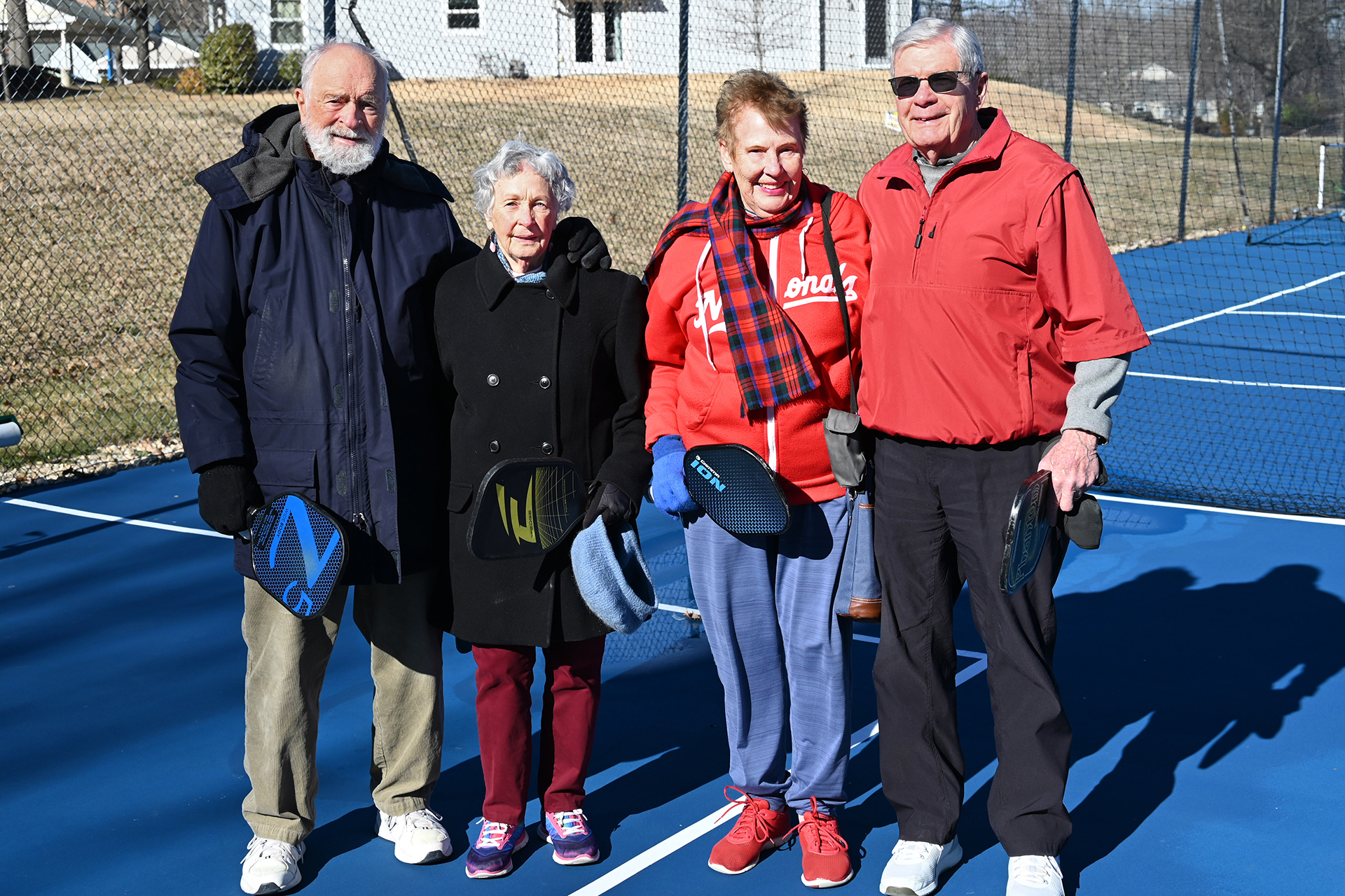 Bill Spengler, Mary Allen Sawtelle, Jane MacDuff, and Bill Ewens